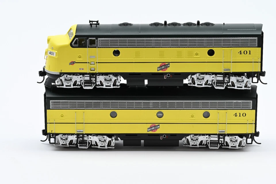 19968 Walthers Mainline EMD F7 A-B Set - ESU Sound and DCC CN&W #401, #410 - Image 1 of 1