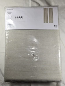 IKEA VILBORG Cortinas (2 Paneles) Oscurecimiento 57" x 98" Tonos Arena Crema 002.975.53 - Imagen 1 de 3