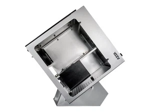 AZZA CUBE MINI 805 Cubo PC Argento Mini-ATX Alluminio Vetro temperato CSAZ-805 - Foto 1 di 5