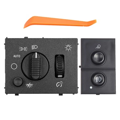 Headlight Switch & Fog Light Switch for 2003-2007 GMC Sierra 1500 2500 3500 HD - Imagem 1 de 4
