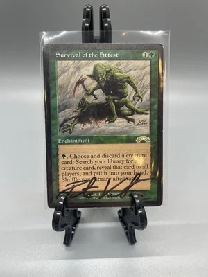 MTG Survival Of The Fittest Exodus Artist Pete Venters Autographed (#2) - Image 1 of 4
