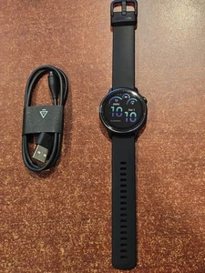 NEW Garmin Vivoactive 6 - 42mm Slate with Black Band Smartwatch - Picture 1 of 11