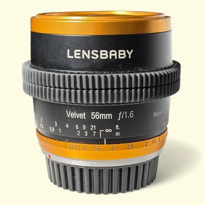 Lense Baby Velvet 56mm for Canon EF Mount (Limited Edition) RARE - Image 1 of 4