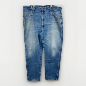 Vintage gut getragene Straight Leg Jeans Rustlers Cotton Denim 40x30 - Bild 1 von 18