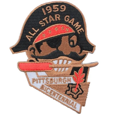 1959 MLB All Star Game Pittsburgh Pirates Forbes Field Jersey Logo Patch - Image 1 of 2