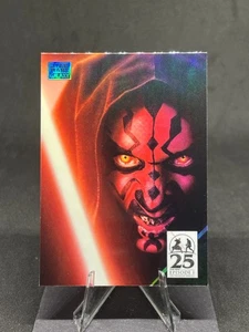 Art of Darth Maul - Crimson Blades 2024 Star Wars Galaxy #AM-12 refractor - Imagen 1 de 2