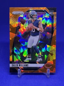 Caleb Williams 2024 Panini Prizm Orange Ice Prizm Hobby Rookie Bears RC #301 - Bild 1 von 2