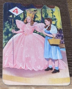1940 Castell WIZARD OF OZ Karte WICKED GLINDA ELPHABA VERY RARE 85 YR OLD CARD!!! - Bild 1 von 2