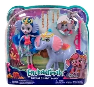 Enchantimals- Ekaterina l'Elefante e Antic - Cucciolo Cavalcabile di Mattel FKY7 - Imagen 1 de 3