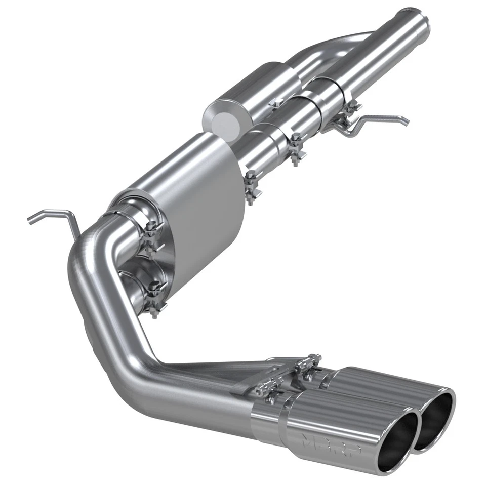 Escape trasero de acero inoxidable MBRP S5081409 para Silverado Sierra 1500 09-19 4,3 5,3 Foto 1 de 4