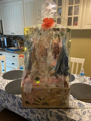 Baby Girl Gift Basket - Baby Shower Gift - Image 1 of 4