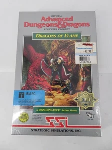 NEU Advanced Dungeons & Dragons: Dragons of Flame D&D RPG 5,25" (IBM PC) SEALED - Bild 1 von 12