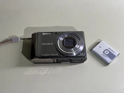 Câmera Digital Sony Cyber-shot DSC-W370 14.1MP - Prata - Imagem 1 de 4