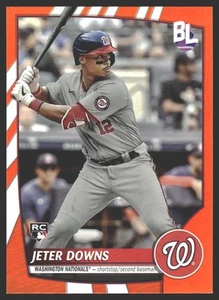 Jeter Downs #2 2023 Topps Big League Electric Orange Washington Nationals RC - Picture 1 of 2