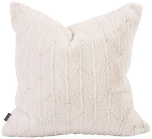 Howard Elliott Angora Natural 20" Square Decorative Pillow - Picture 1 of 1