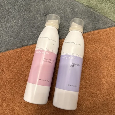 Bath and Body Works Pleasures Foam Burst Body Wash Raspberry & Moonlight 2 - Image 1 of 2