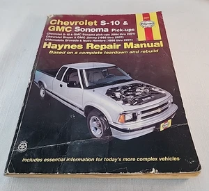 Haynes 24071 Chevrolet S-10 & GMC Sonoma Pick-ups & Others Repair Manual Service - Picture 1 of 2