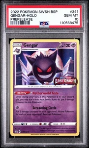 Gengar - (Prerelease) SWSH241 SWSH: Sword & Shield Promo Cards Holo - Picture 1 of 3