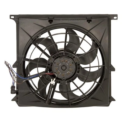 For BMW Z3 1996-1998 Four Seasons 76021 A/C Condenser Fan Assembly Foto 1 de 2