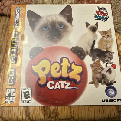 NEW Petz Catz PC CD ROM 2009 Wendy's Kids’ Meal Game Ubisoft Promotional Sealed - Image 1 of 3
