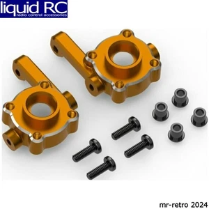 HPI 161146 Aluminum Steering Spindle Set Orange for Venture18 - Picture 1 of 1