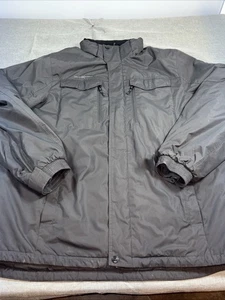 ZeroXposur Boarding Co. Mens 3XLT Black Gray Full Zip Jacket - Picture 1 of 8