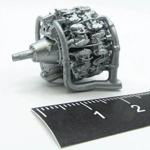 Motor Wright R-3350 (versión impresa en 3D) escala 1:72 detalles metálicos MDR72122 - Imagen 1 de 5
