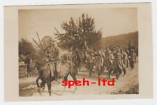 Original Foto / Ulanen führen französische Gefangene ab