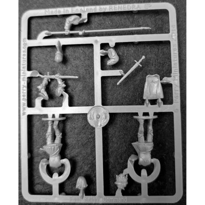 28mm Foot Knights 1450-1500 Command Sprue Perry Miniatures