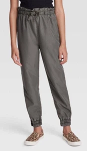 Girls' Smock Waist Lightweight Pull-On Utility Jogger Pants Green S M L XL XXL - Picture 1 of 5