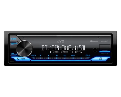 JVC KD-X372BT / KD-X382BT Autoradio 1DIN mit  AUX-IN MP3 USB Bluetooth - Bild 1 von 4