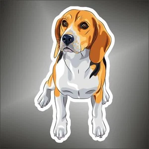 Beagle Aufkleber Dog Car Decal Sticker aufkleber Sticker Sticker - Bild 1 von 1