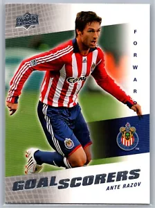 2008 UPPER DECK SOCCER MLS GS-4 GOAL SCORES ANTE RAZOV CHIVAS - Picture 1 of 2