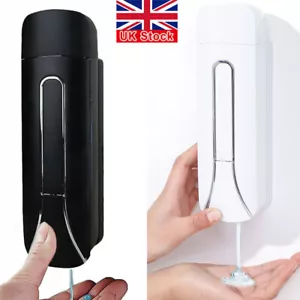 Soap Dispenser Wall Mounted Liquid Bathroom Hand Soap Shower Gel Shampoo 400ML - Picture 1 of 10