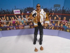WWE The Rock Greatest Hits Elite Series Figure 100% Complete - Picture 1 of 4