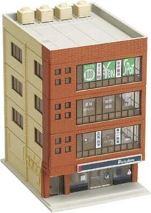 KATO N Scale Model Railway Structure 23-431A Office Building 1 (Brick) - Picture 1 of 1