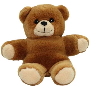 Kleiner Teddy, braun Kuscheltier 16 cm, gebraucht von Teddy-Hermann - Bild 1 von 9