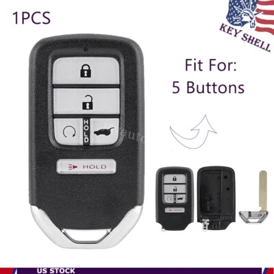 Запасной брелок для 2017 2018 Honda Pilot CR-V Smart пульт дистанционного управления чехол 5B - Изображение 1 из 4