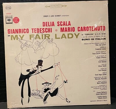 sealed My Fair Lady IN ITALIAN! Delia Scala, Tedeschi, Carotenuto 1962 OL 8060 - Image 1 of 2