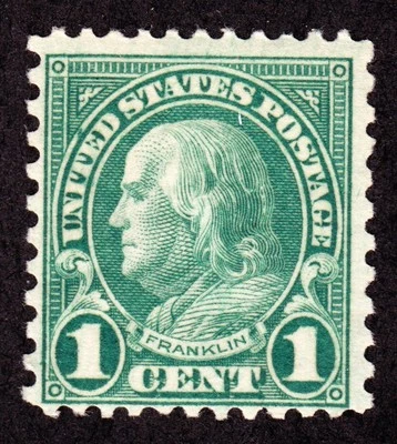 US 578 1c Franklin Mint F-VF OG NH SCV $170 (001) - Image 1 of 2