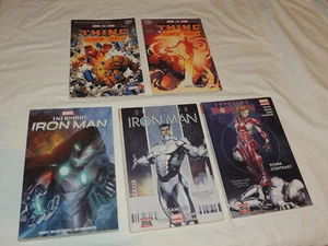 INFAMOUS IRON MAN TPB; SUPERIOR IRON MAN I & 2 HC; THING MARVEL 2 IN ONE 1 & 2 - Picture 1 of 19