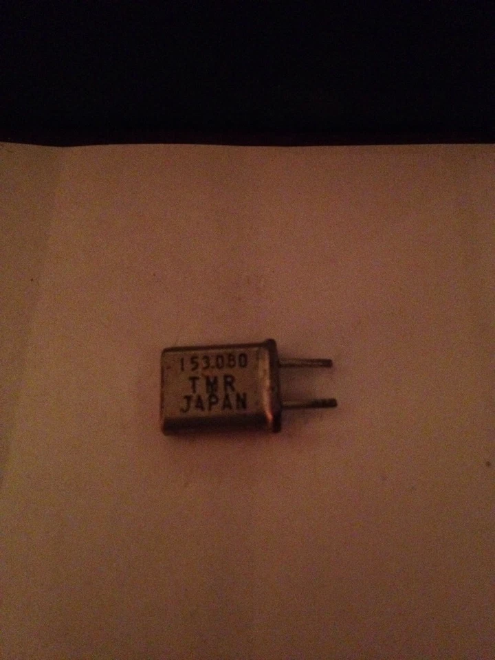 Cristal de escáner - 10,7 IF, Regency/RS - 153,080 MHz Foto 1 de 1