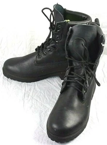 Herman Survivors Vintage 806 Mens Boots US8M Black Leather construction 1138 - Picture 1 of 11
