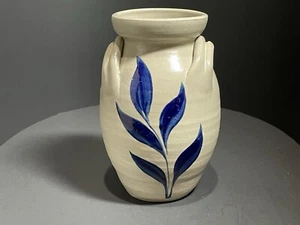 Williamsburg Keramik Vase Keramik blaue Blume Vintage Geschenk - Bild 1 von 12