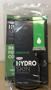 One Schick Hydro Skin Comfort Sensitive 5-Blade Cartridge Razor Brand New Sealed - Picture 1 of 9