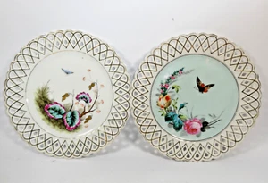 H. Baensch Lettin Handemalte Teller ca. 1880 Top!!! Selten!!! - Picture 1 of 17