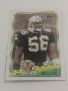 Mint 1988 Topps #66 PAT SWILLING Rookie! New Orleans Saints! Georgia Tech!