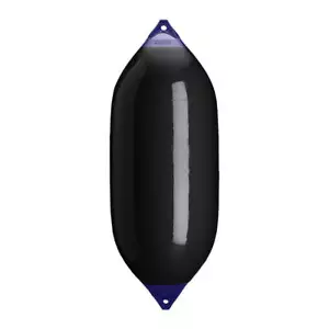 Polyform F-13 Black 29" X 76.5" Commercial Grade European Twin-Eye Fender - Picture 1 of 2