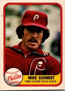 1981 Fleer Baseball #5b Mike Schmidt *NM* - Picture 1 of 2