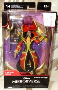 McFarlane Toys - Disney Mirrorverse Wave 3 - Captain Hook Melee New - Picture 1 of 7